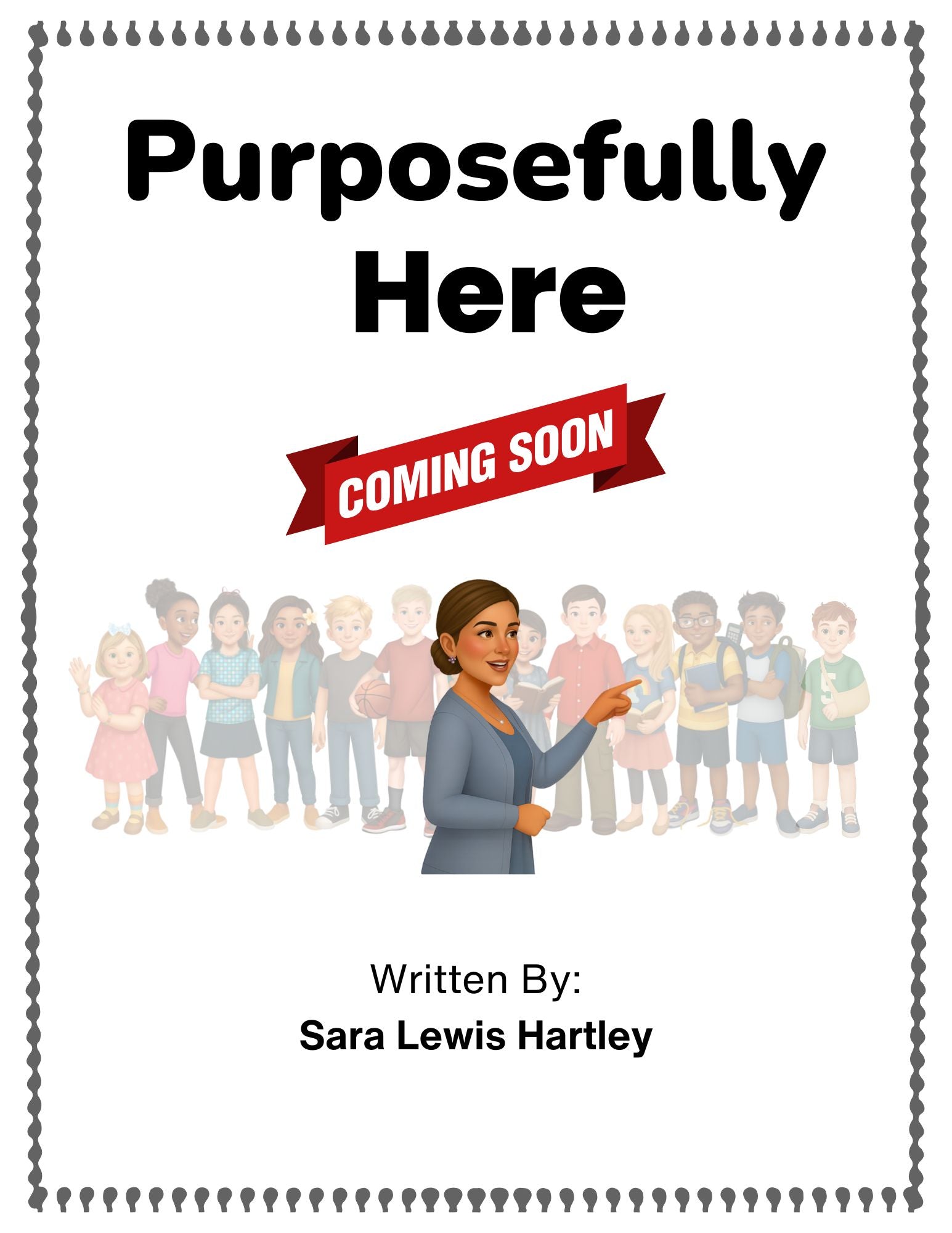 Purposefully Here- Hardcover (Preorder, ships DECEMBER 2026)