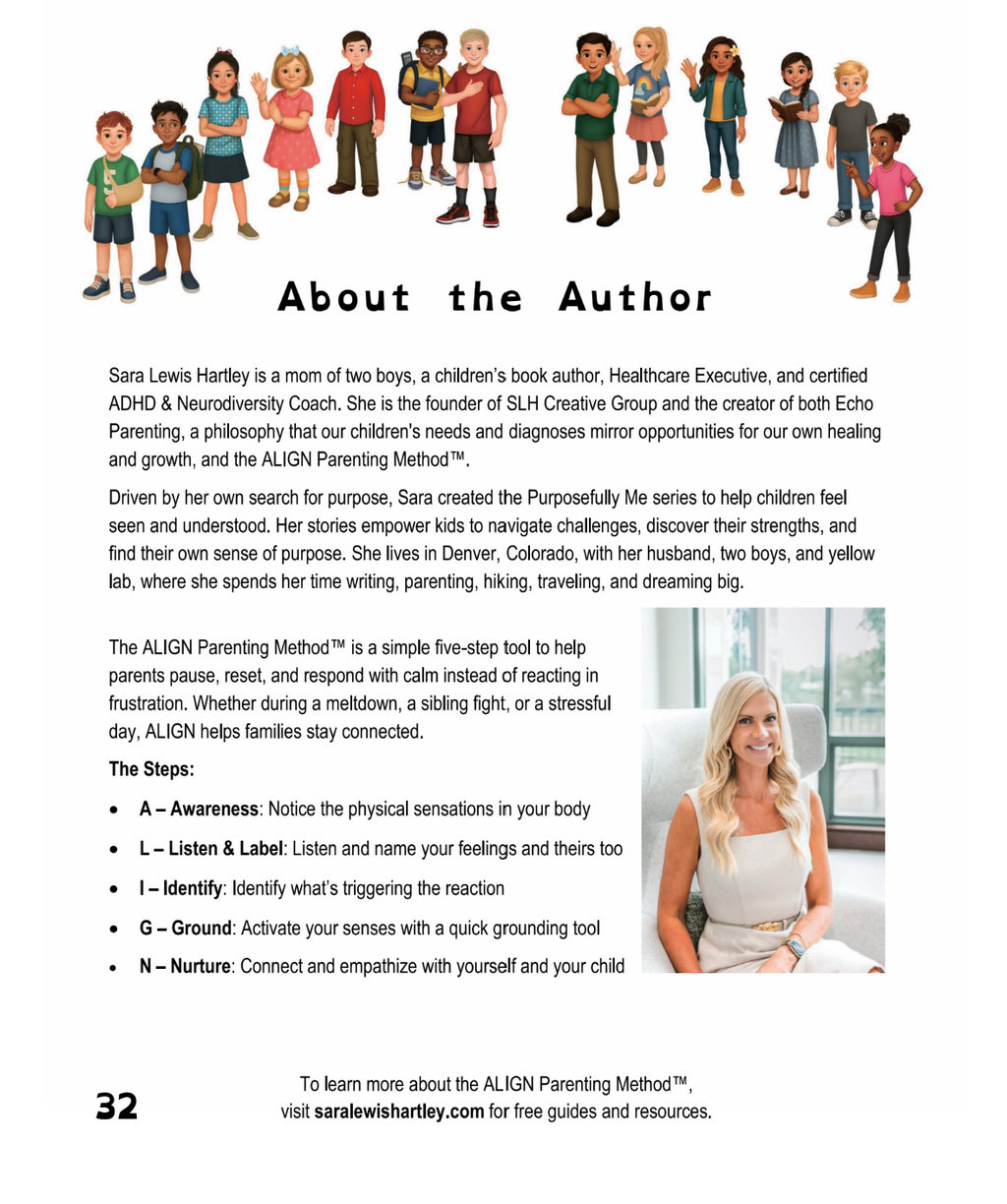 Purposefully Unique – Children’s Book About Anxiety & Self-Acceptance (Hardcover – Preorder)