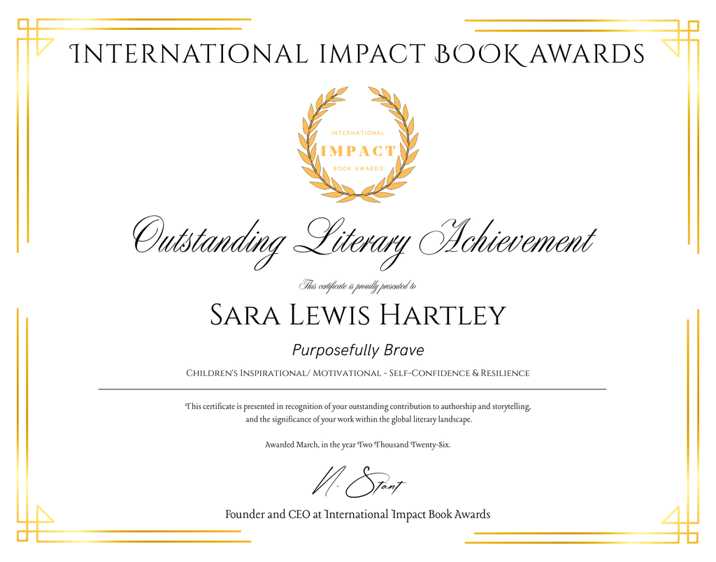 Purposefully Brave – Children’s Book About Courage & Bullying (Hardcover)