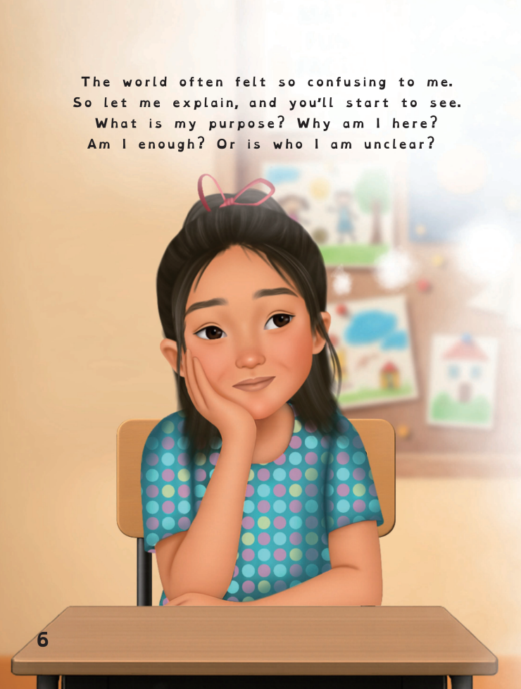 Purposefully Enough – Children’s Book About Confidence & Self-Worth (Hardcover)