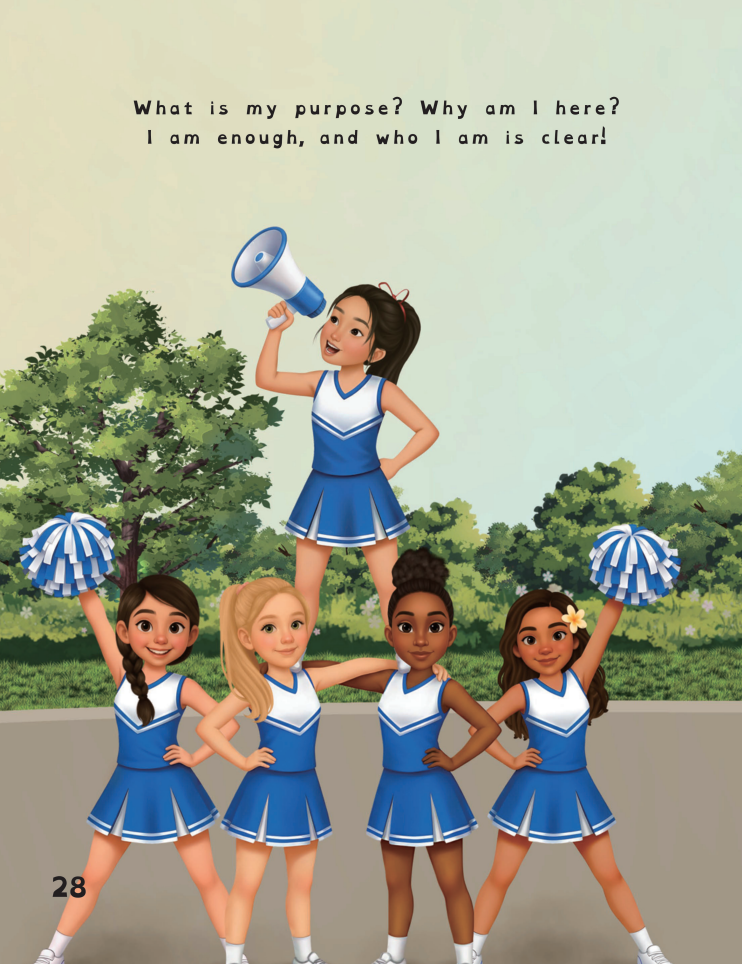 Purposefully Enough – Children’s Book About Confidence & Self-Worth (Hardcover)