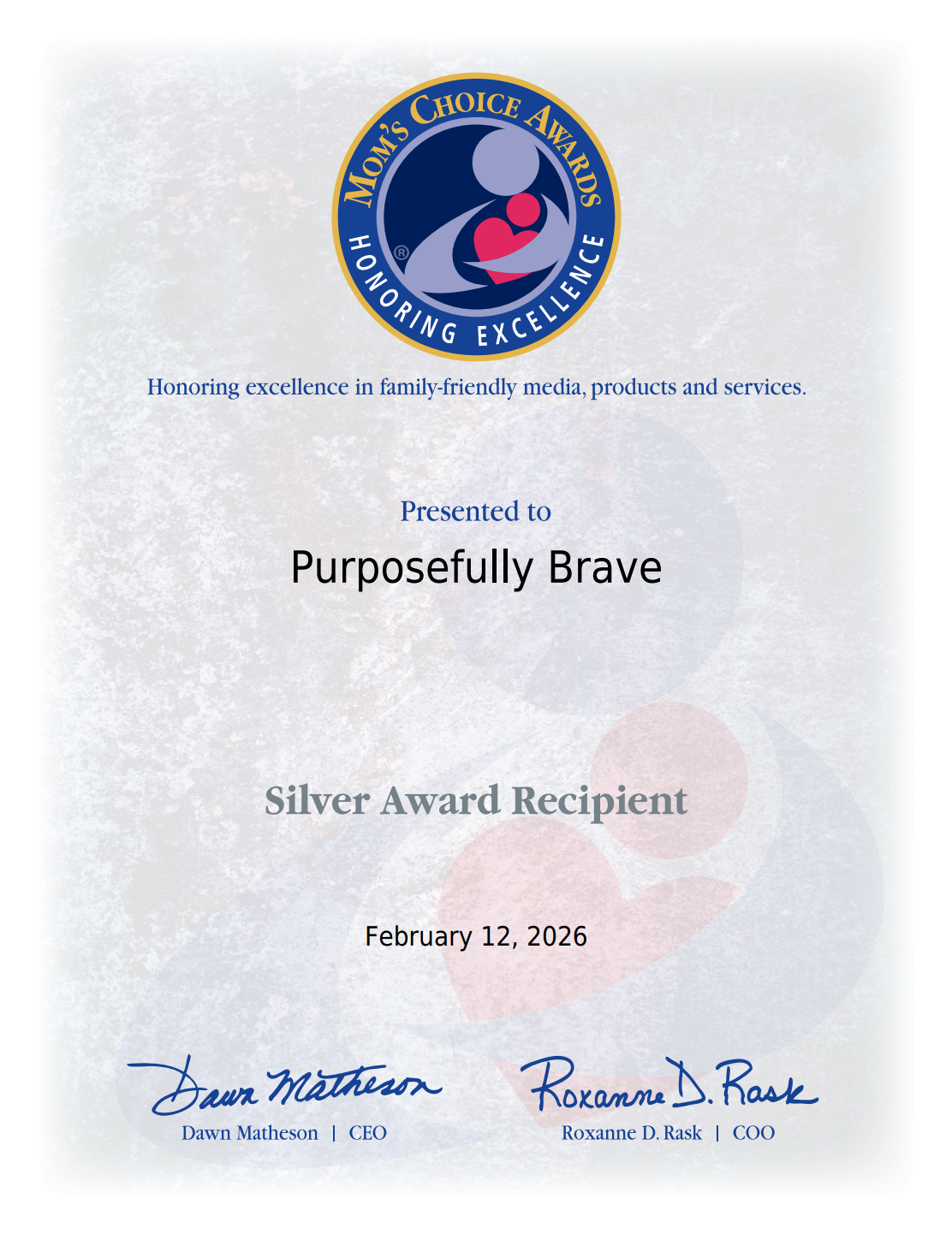 Purposefully Brave – Award-Winning Children’s Book About Courage & Bullying (Hardcover)