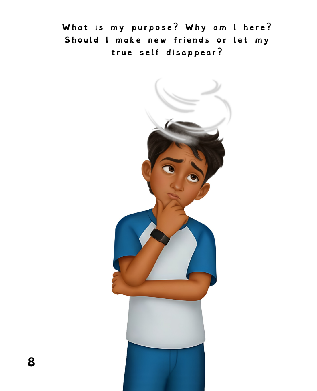 Purposefully Unique – Children’s Book About Anxiety & Self-Acceptance (Hardcover – Preorder)